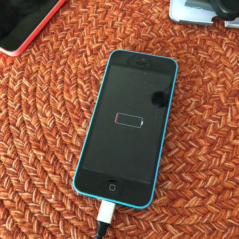 iPhone 5c with life proof case
